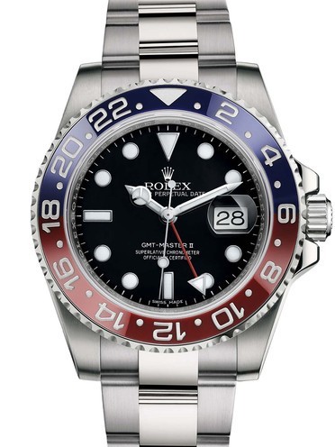 AAA Replica Rolex GMT Master II Mens Watch 116719BLRO-0001